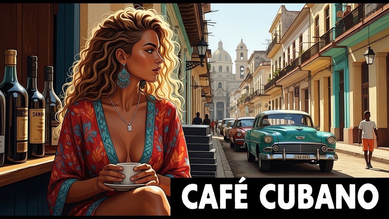 Havana Waterfront Jazz 🌊 Son Cubano & Romantic Melodies | Moonlight Cuban Jazz