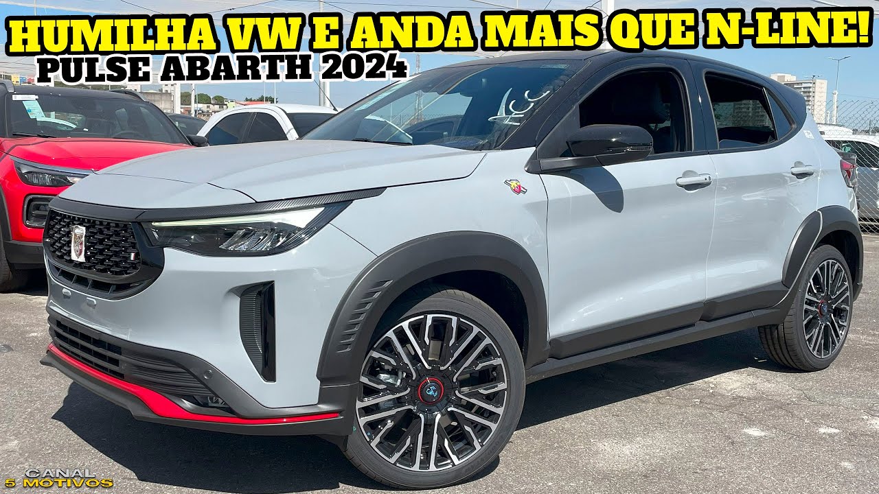 FIAT PULSE ABARTH 2024 - SERIA A MELHOR OPÇÃO ATÉ 150K, HUMILHANDO VW E MELHOR DESEMPENHO QUE N-LINE