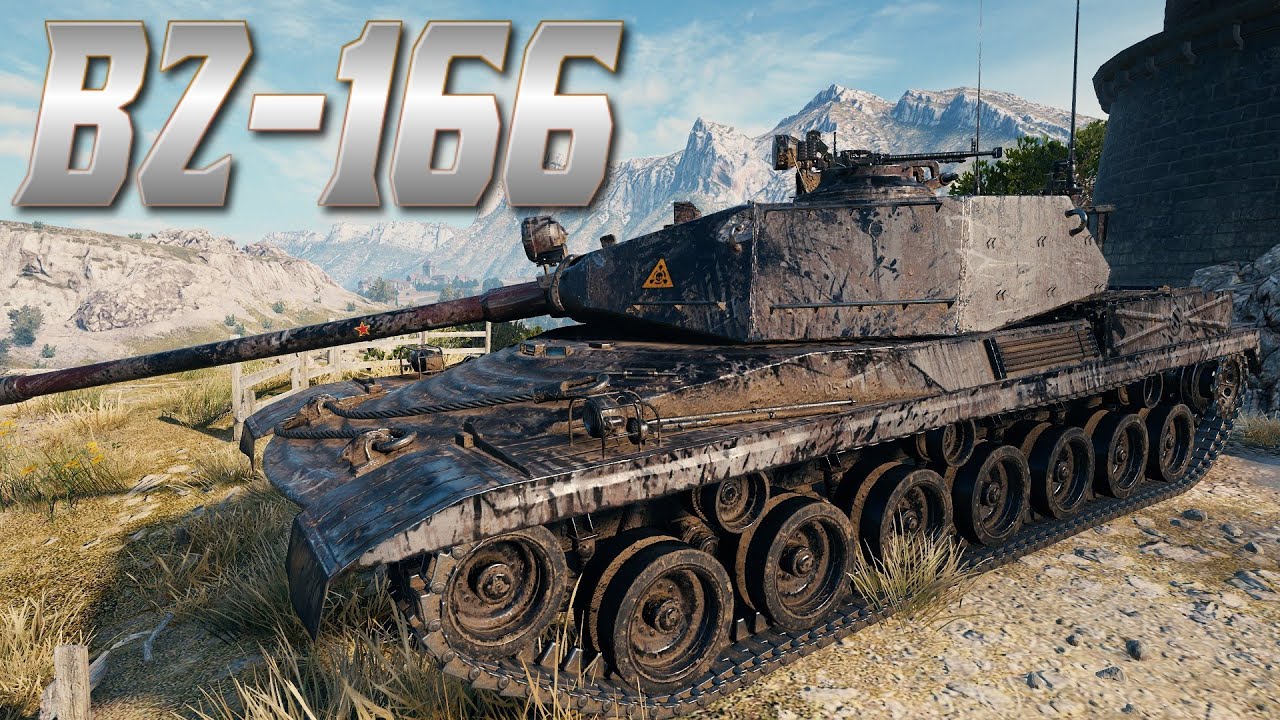 BZ-166 : 3 Frags - 6.9K Damage *World of Tanks*