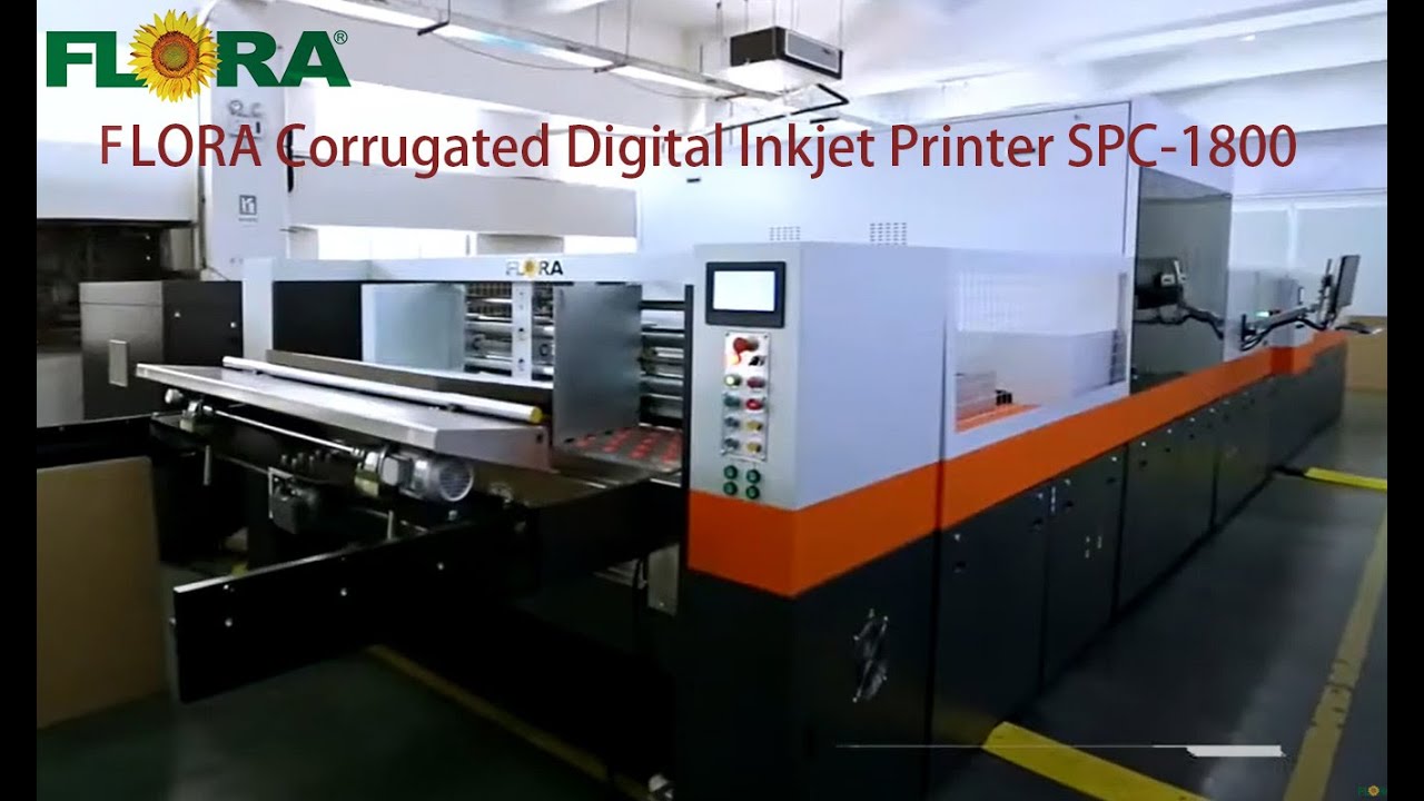 ✅FLORA Corrugated Digital Inkjet Printer SPC-1800