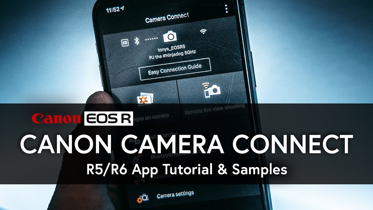 Учебное пособие по подключению камеры Canon | Canon R5/R6
