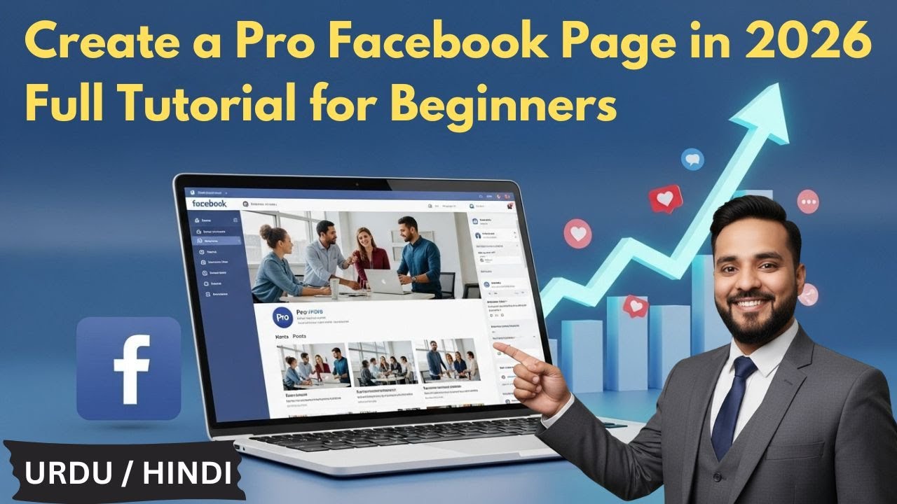 Create a Professional Facebook Page in 2026 | Full Tutorial for New Users | Zeeshan Shakir