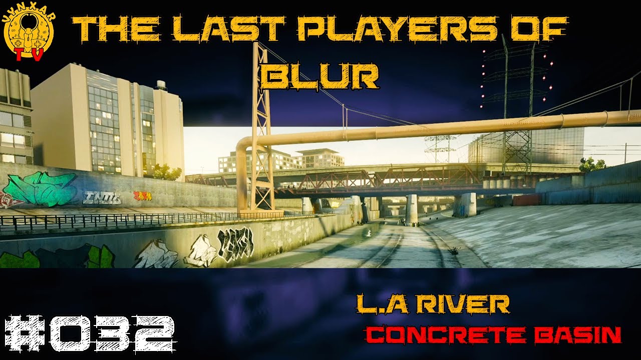 The Last Players of Blur - L.A River - Concrete Basin - 
