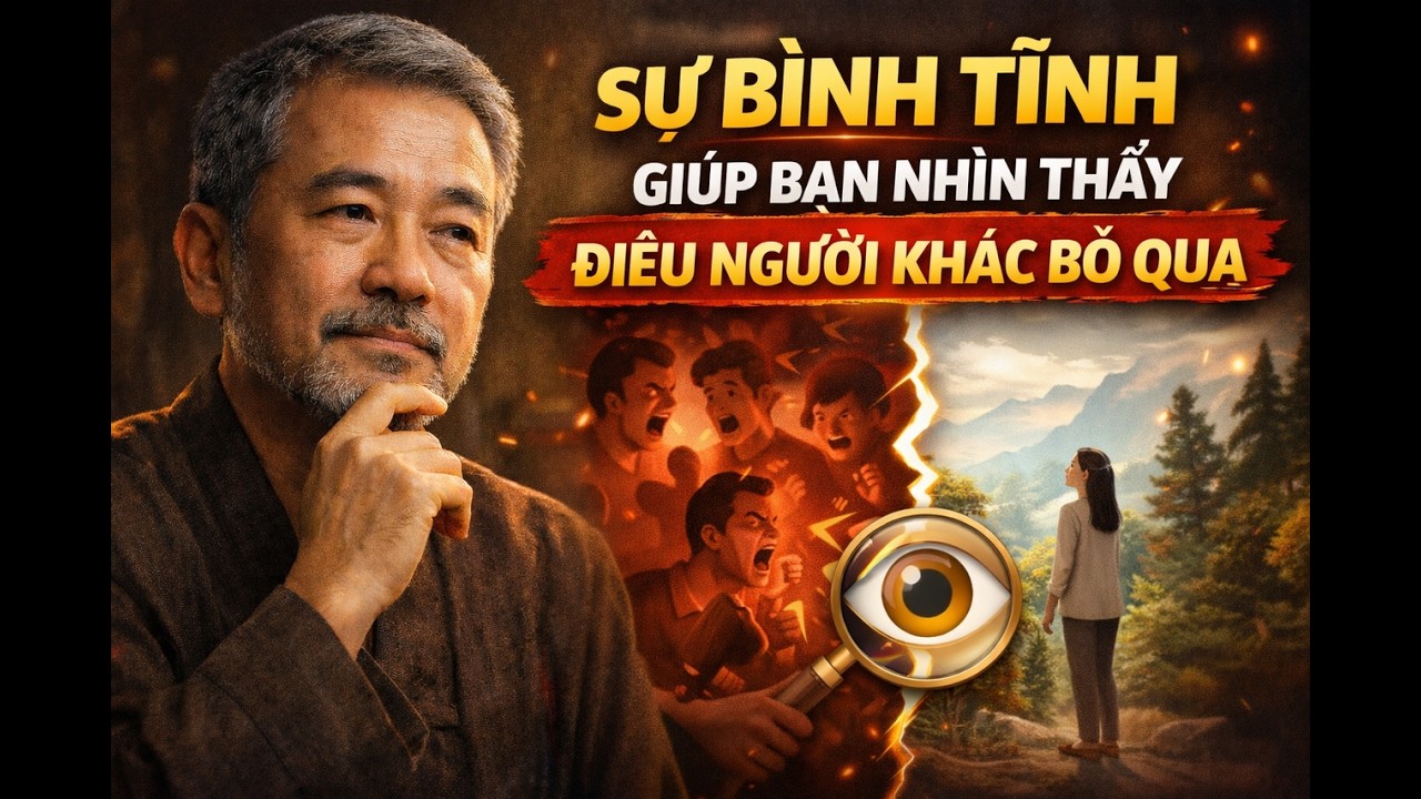 Sự Bình Tĩnh Giúp Bạn Nhìn Thấy Điều Người Khác Bỏ Qua