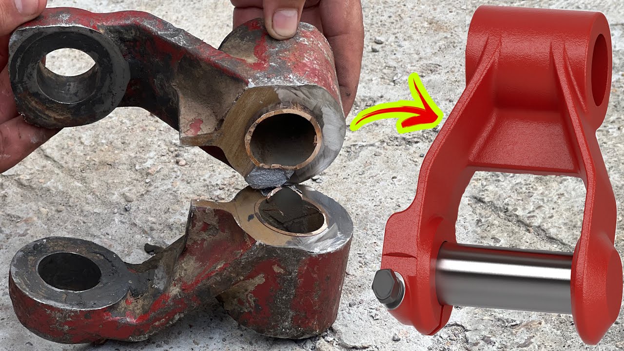Broken Hook | Destroyed Excavator Boom | Top 3 Amazing & ⚠️ Engineering Restoration 
