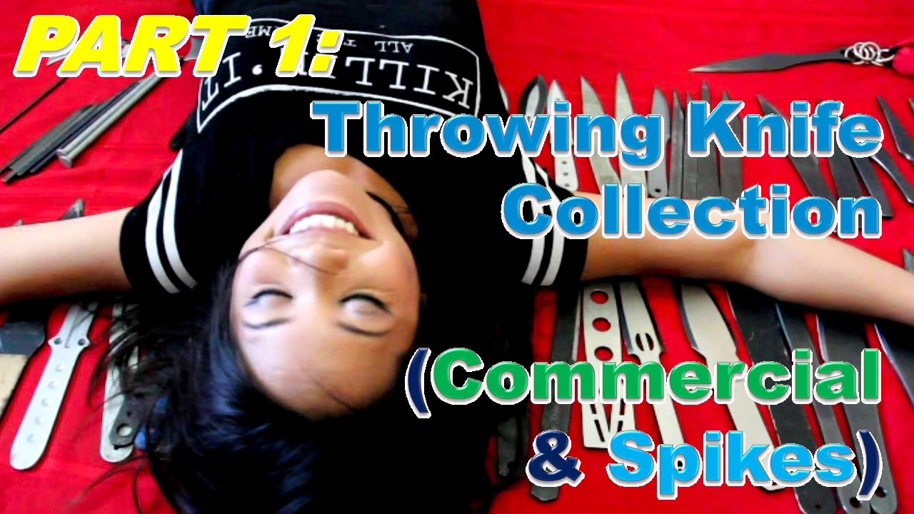 PART 1: My Collection of Commercial Throwing Knives & Spikes