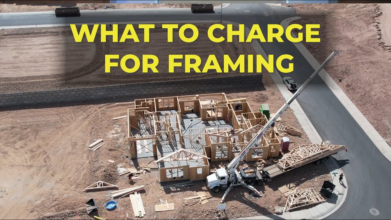 What To Charge For Framing