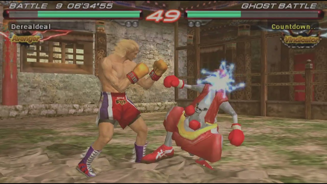 Tekken 6_ghost rank battles Steve Foxx