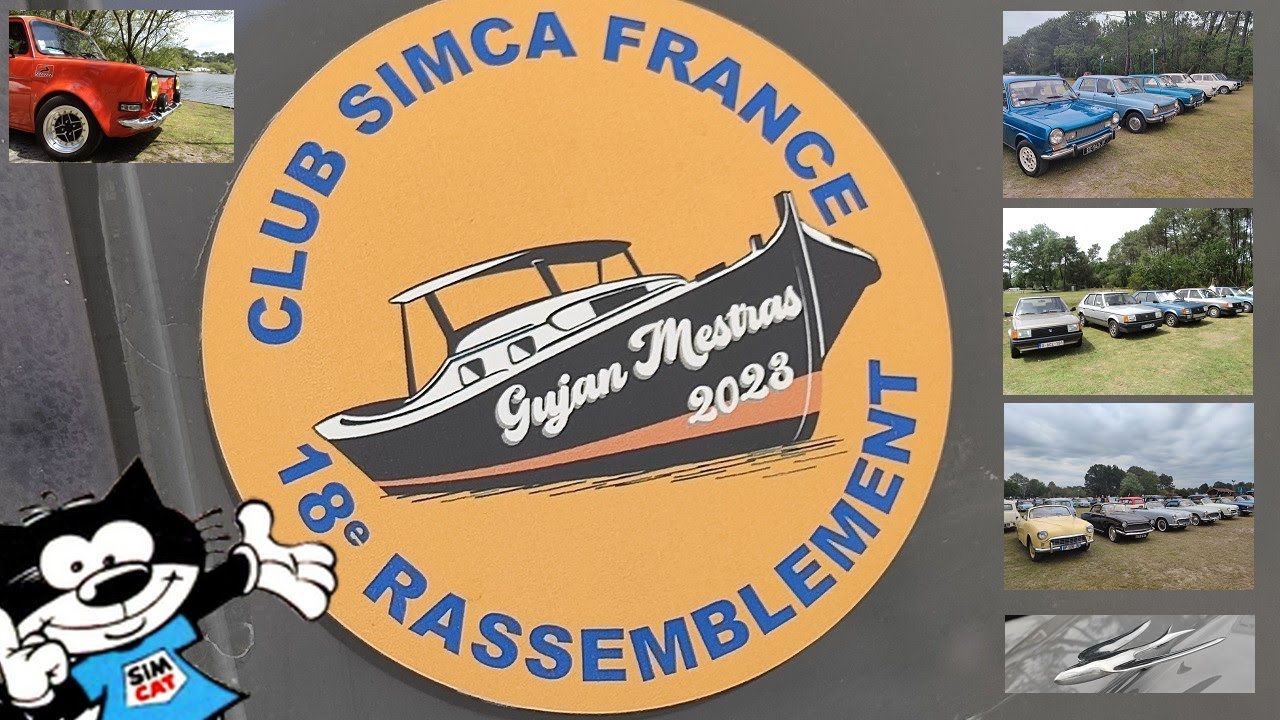 18ème Rassemblement Simca (Exposition des voitures)