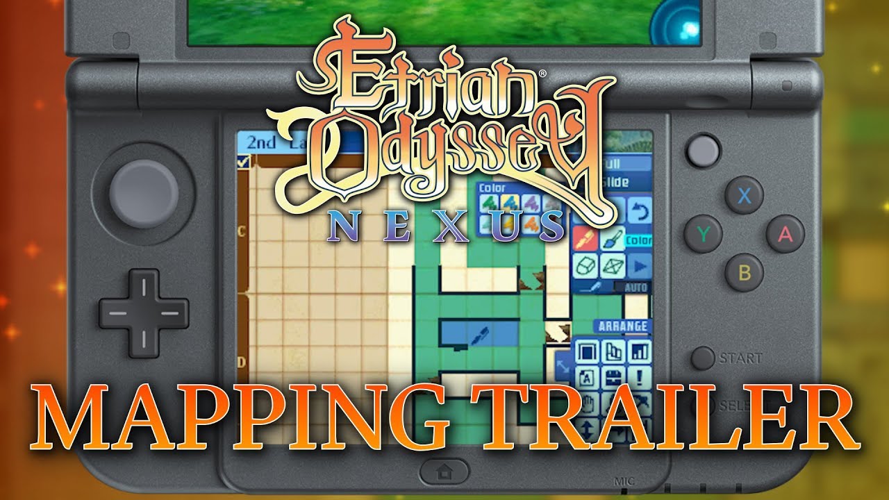 Etrian Odyssey Nexus | Mapping Trailer