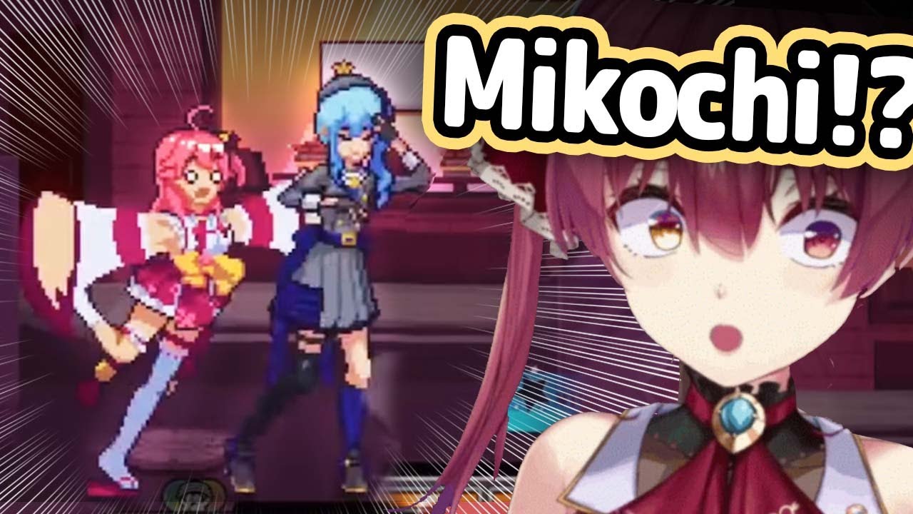 Miko Suddenly Attacking Suisei In Idol Showdown Surprises Marine【Hololive】