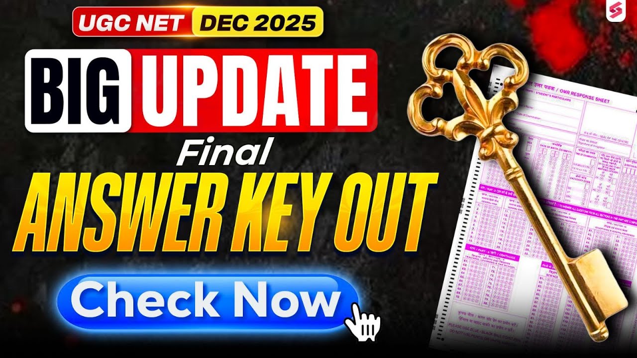 UGC NET Answer Key 2025 Out | UGC NET Final Answer Key 2025 | UGC NET Answer Key Kaise Check Kare?