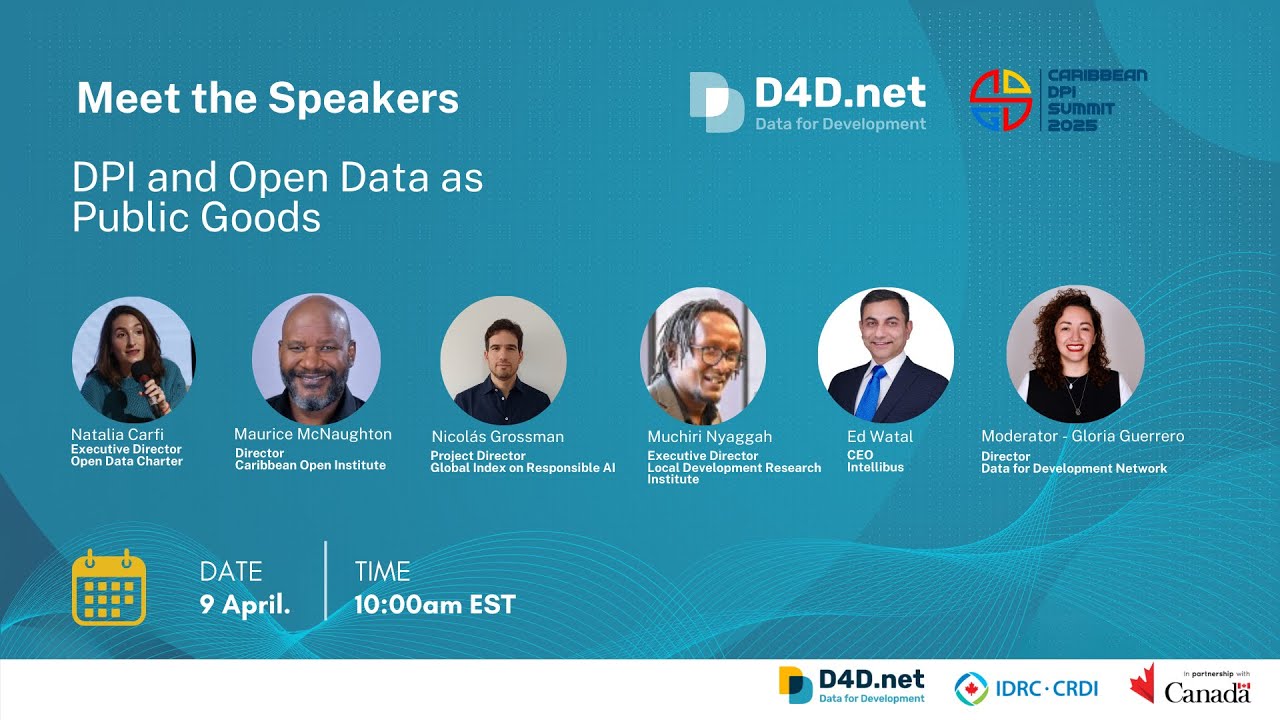 Southern Perspectives Webinar | DPI and Open Data as Public Goods | Caribbean DPI Summit 2025