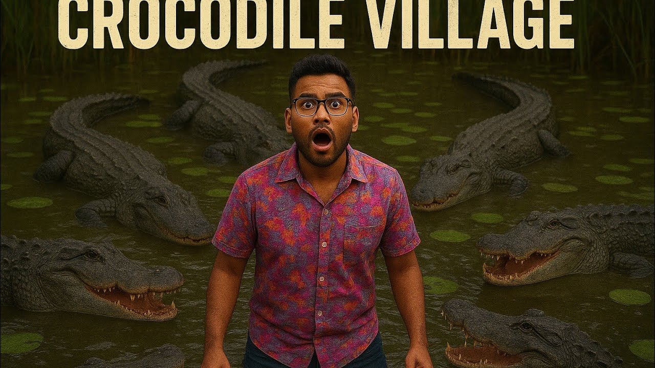 Crocodile Village Of India | Malataj Village | Gujrat Village | Gujrat Tourism