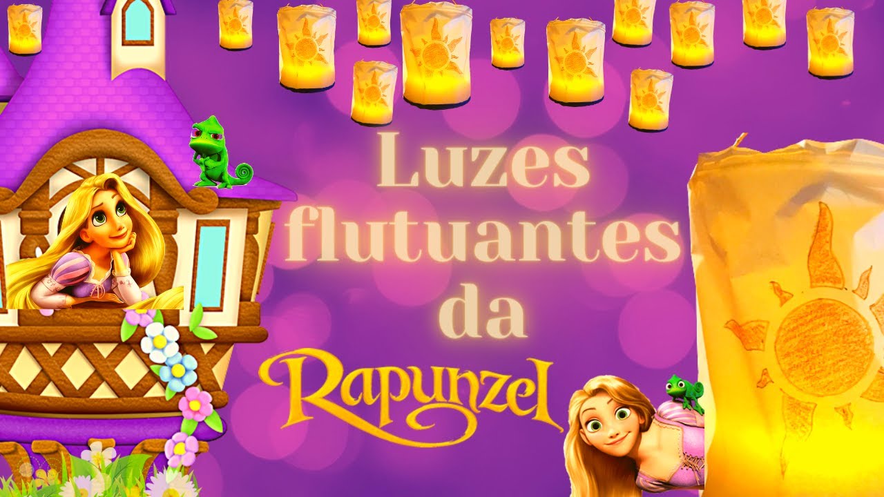 COMO FAZER AS LUZES FLUTUANTES DO FILME ENROLADOS (TANGLED)