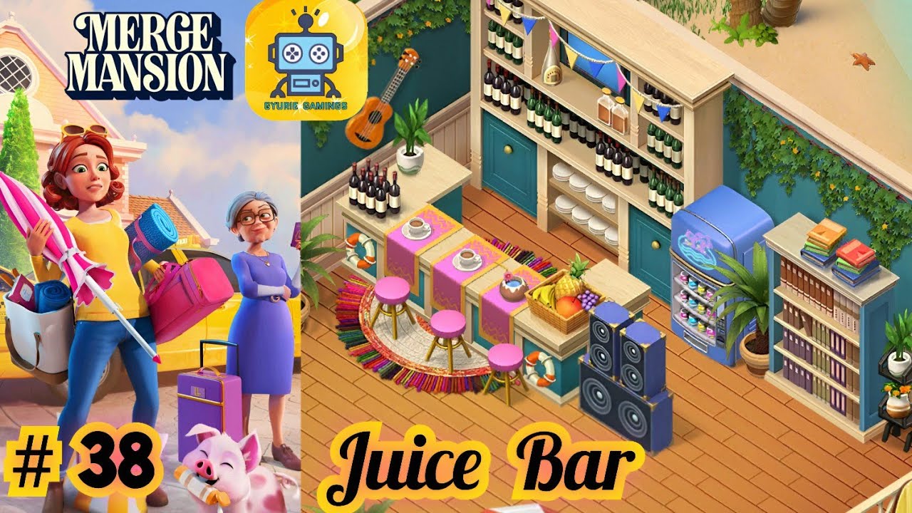 Merge Mansion Story : Juice Bar #38