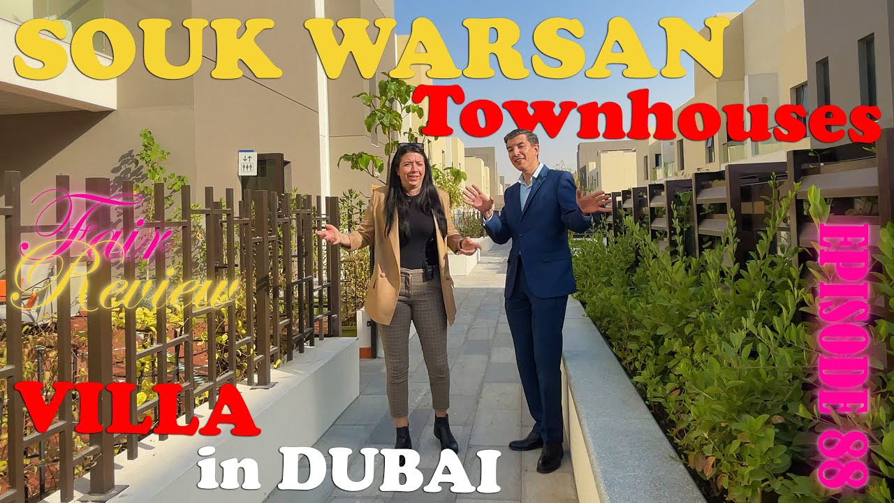 Villa or penthouse? Fair review of Souk Warsan Townhouses Dubai