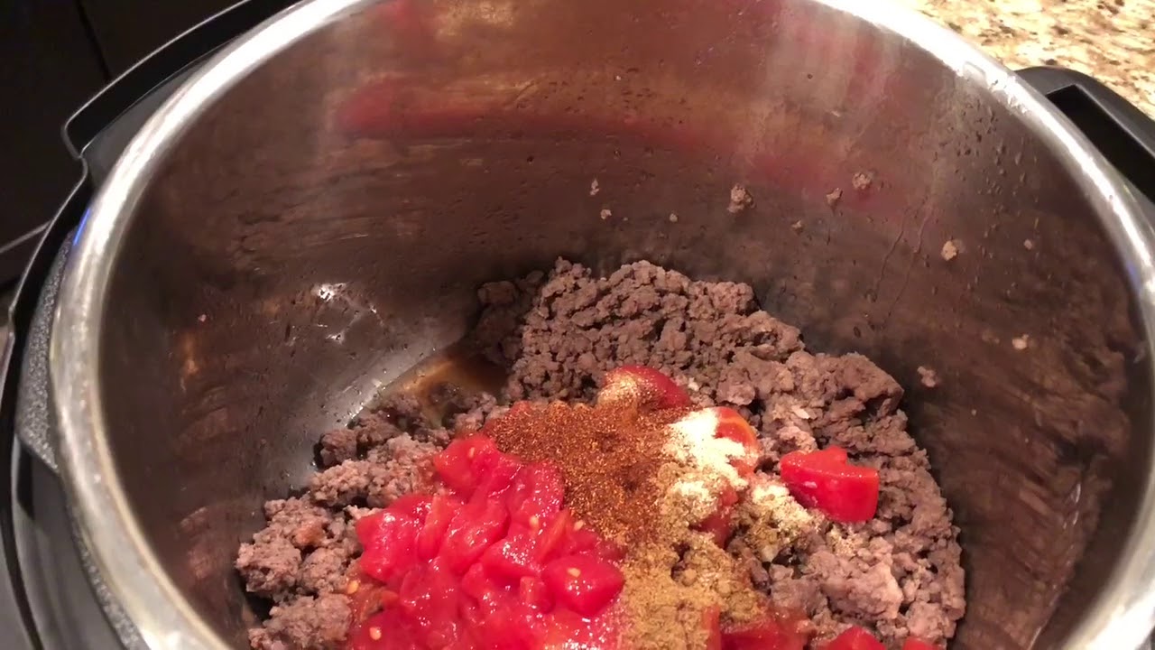 Keto Instant Pot Taco Soup
