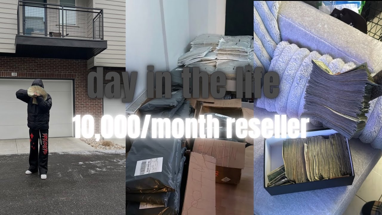 Day in the life making 10,000 a month reselling