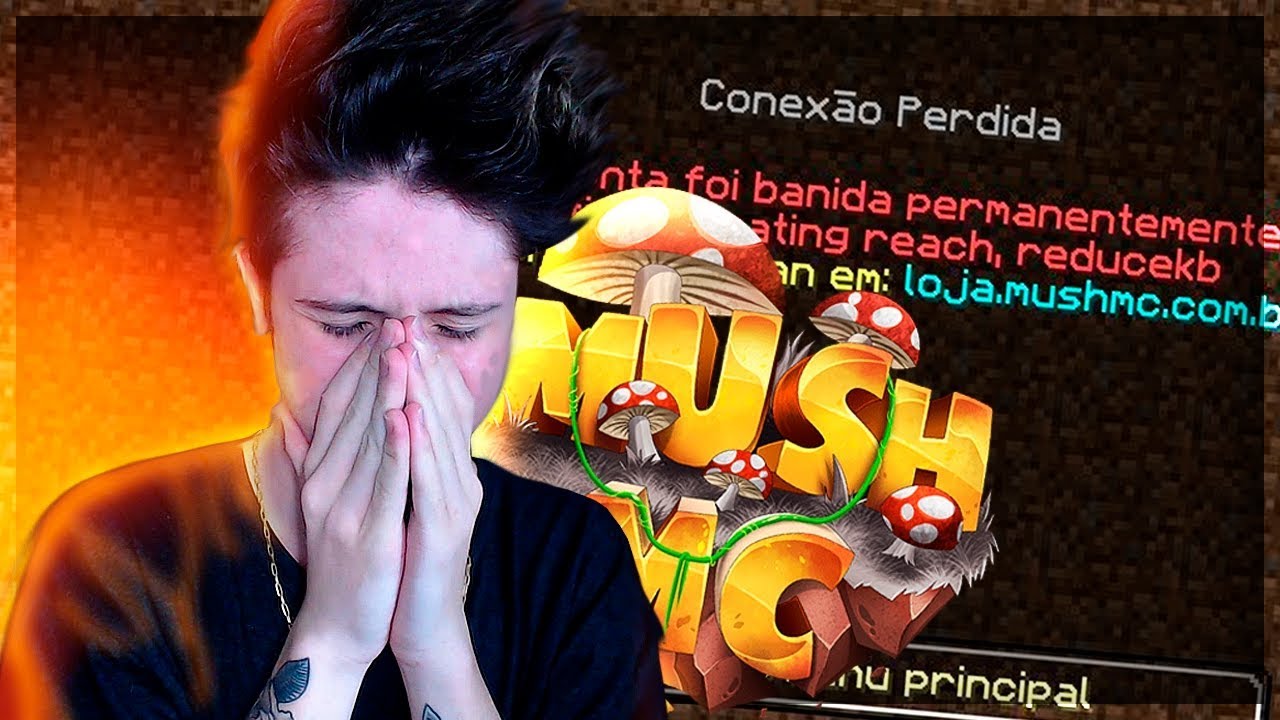 FUI BANIDO DO MUSH POR TROLLAR O DINIZ ? - (Minecraft)