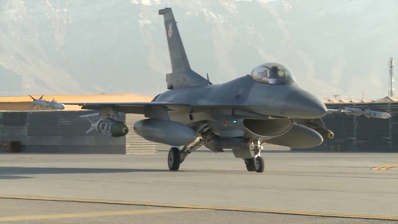 F-16 Fighting Falcons in Afghanistan