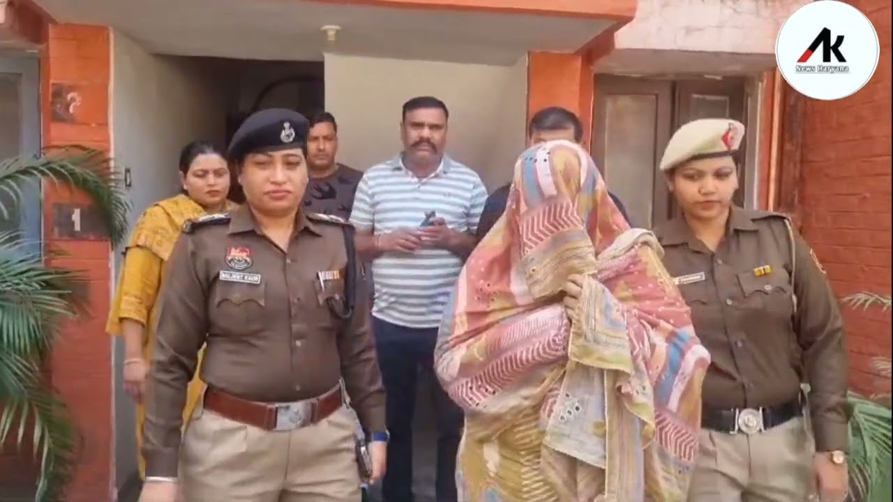 यमुनानगर/पुलिस इंस्पेक्टर की मां की हत्या की गुत्थी सुलझी,बहु निकली सास की कातिल,