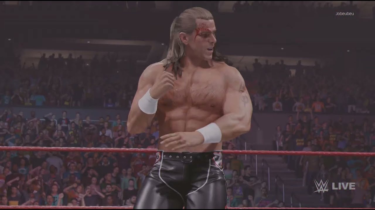 New Year Revolution - Shawn Michaels vs Ken Shamrock
