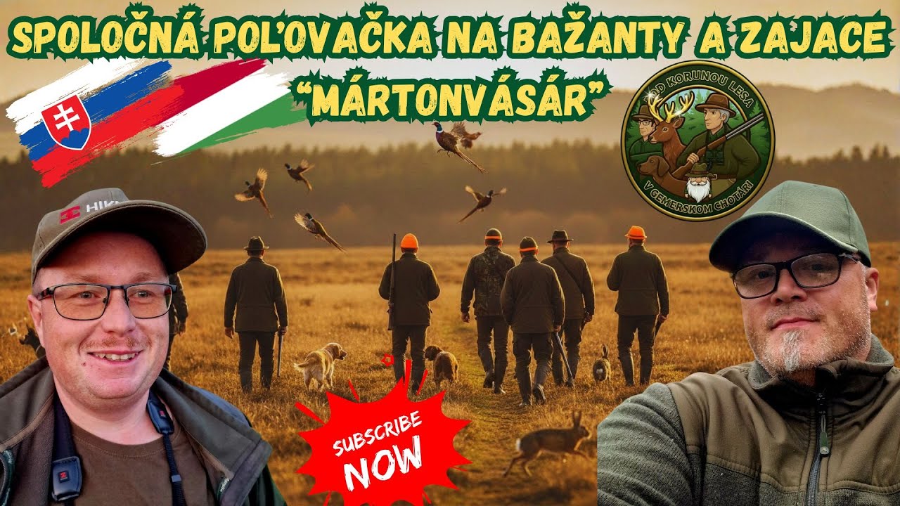 SPOLOČNÁ POĽOVAČKA NA BAŽANTY A ZAJACE V MAĎARSKU - MÁRTONVÁSÁR