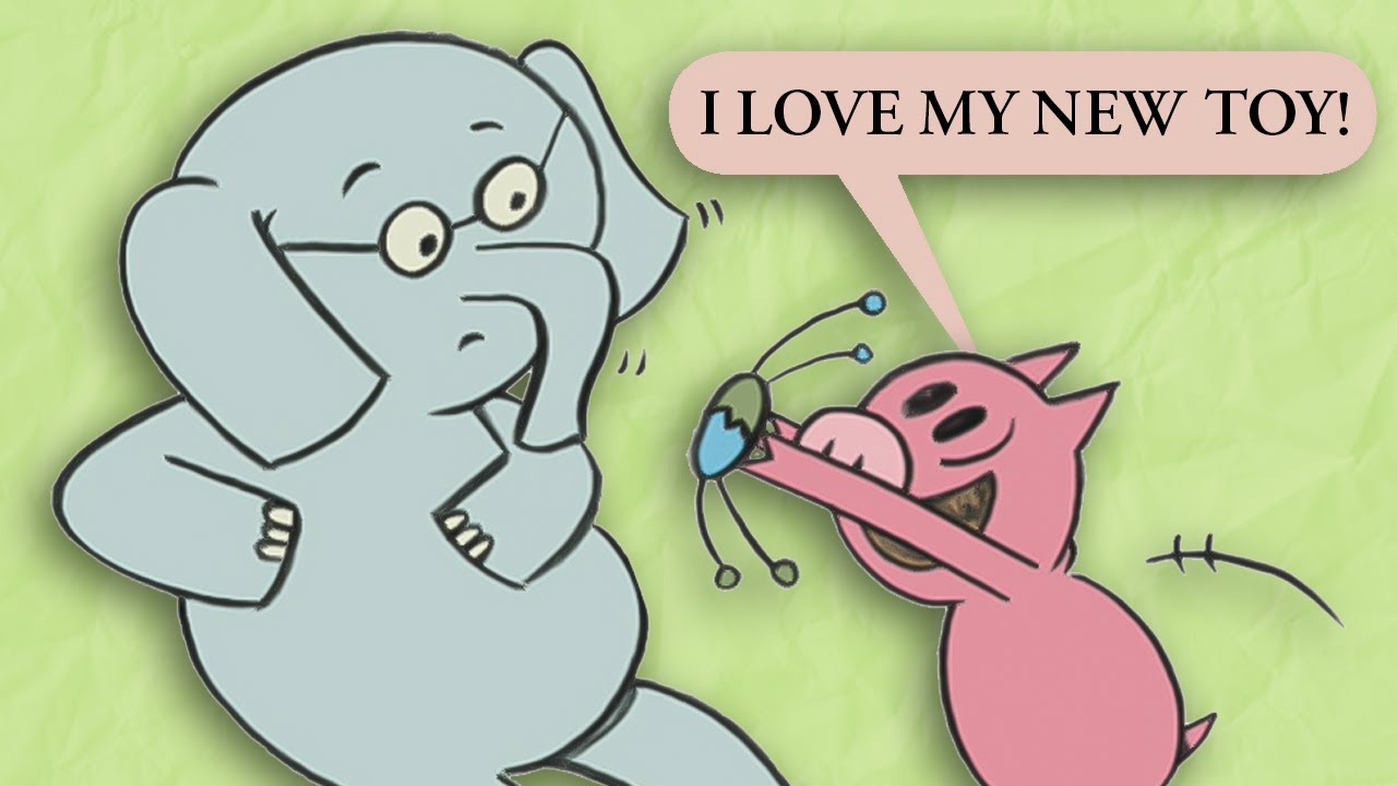 Elephant and Piggie I Love My New Toy! 📖  Reading Aloud Videos for Kids | Mo Willems Workshop