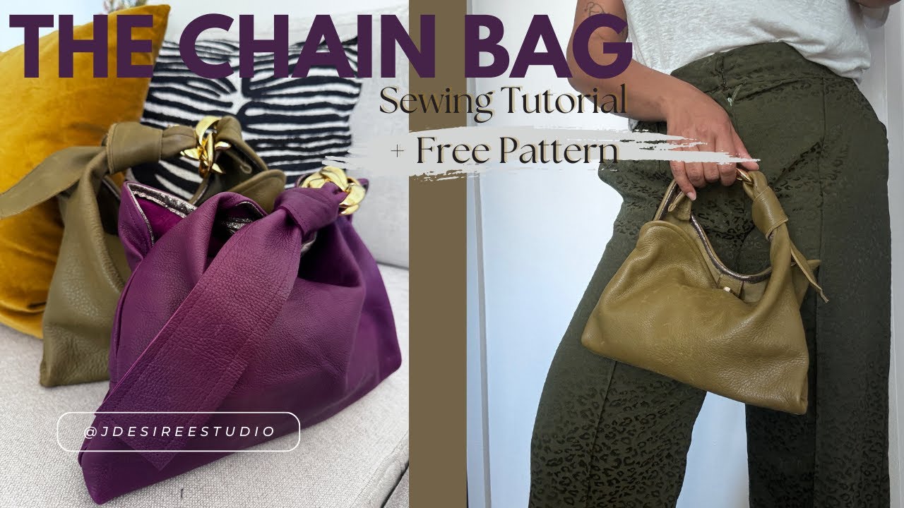 Chain Bag Sewing Tutorial - Free Pattern