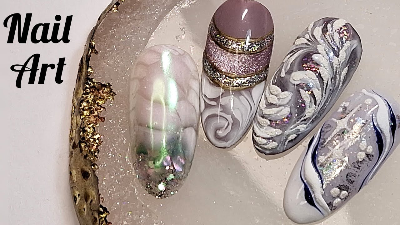 Новогоднее настроение. Идеи новогоднего маникюра. /Christmas mood. New Year's manicure ideas.