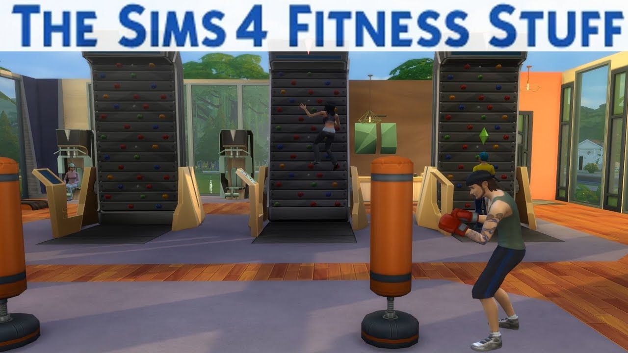 THE SIMS 4 FITNESS STUFF PACK ?!?!?!