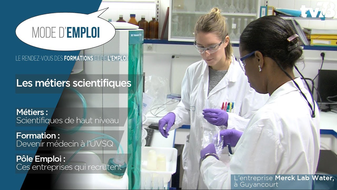 Mode d'emploi – les métiers scientifiques
