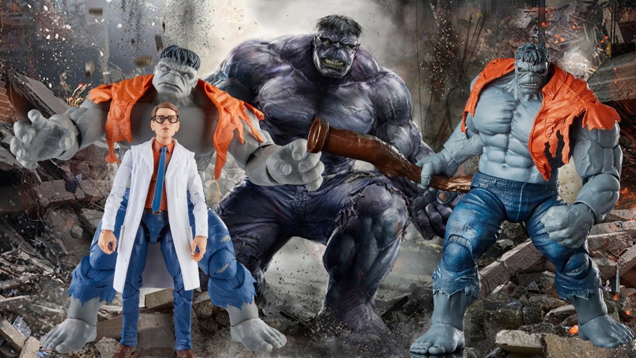 60th vs 80th Gray Hulk. What's the Difference? (Marvel Legends)
