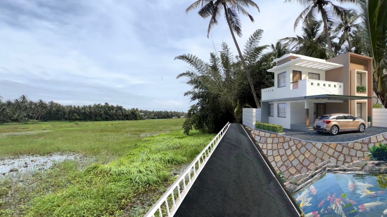 Waterfront Villas For Sale in Guruvayur Municipality | 4.5km to Guruvayur Temple|Gated Villa Project