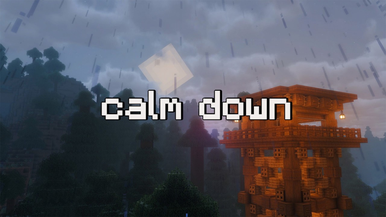 it’s ok, you can rest now… (minecraft music w/ rain) 