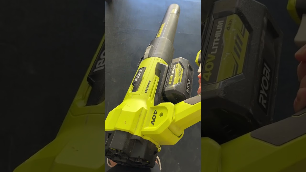 RYOBI ONE+ 100 MPH 280 CFM Variable-Speed 18-Volt Lithium-Ion Cordless Leaf Blower Review