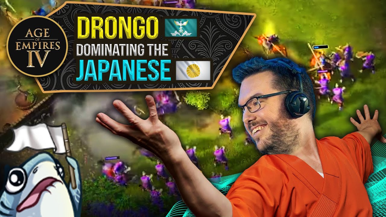 Aussie Drongo faces off versus the Japanese! - AoE4 Highlight Games #31