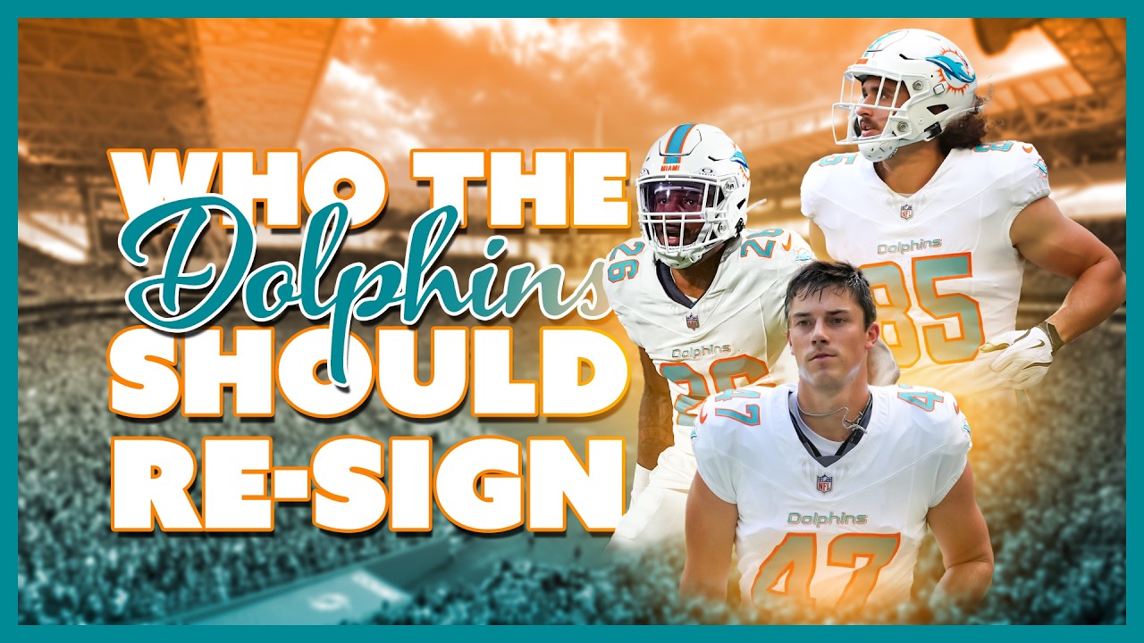 Which Free Agent Should The Miami Dolphins Resign?!