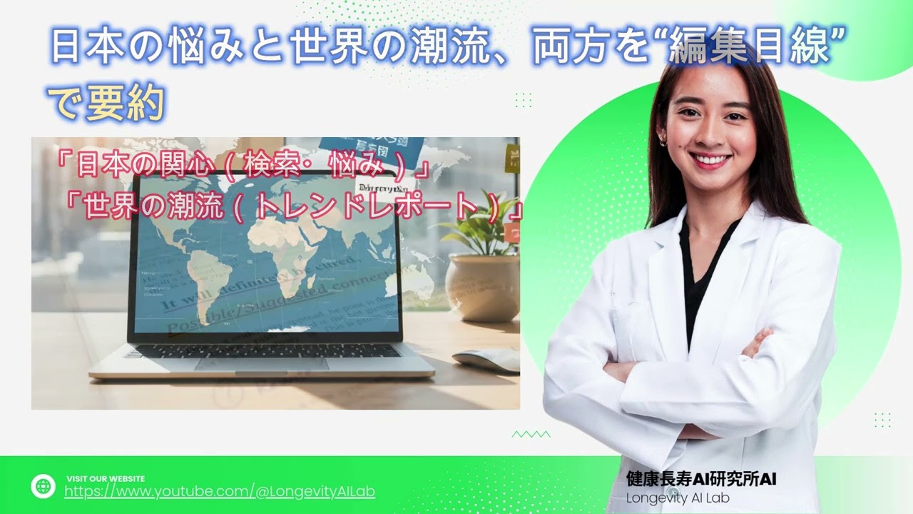 【無料】長寿・ウェルネスメディア専用コンテンツ編集GPTの紹介の紹介