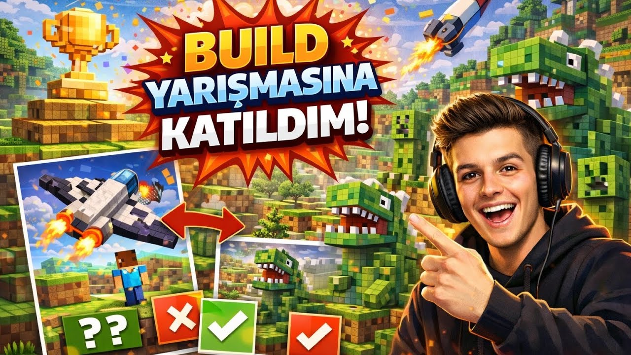 Minecraft build yaptım Efsane oldu
