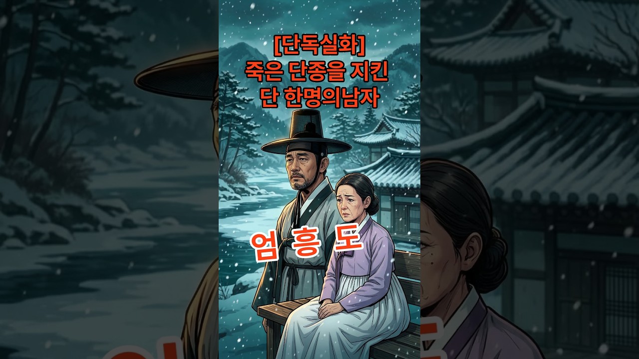 어린 단종의 비극... 충신 엄흥도의 마지막 선택은?.#단종#엄흥도#조선시대#한국사#역사이야기#영월#세조#충신#비극#실화