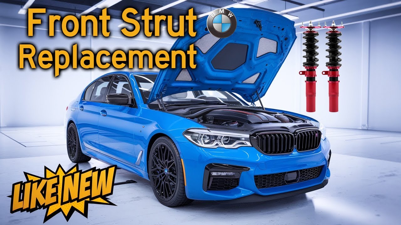Замена передней стойки BMW 5 серии и экономия $$$