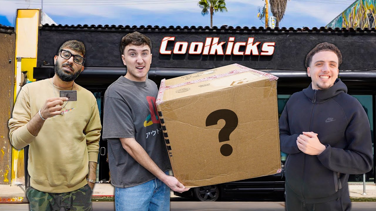 I Bought A $5,000 Mystery Box From Coolkicks & RamiTheIcon
