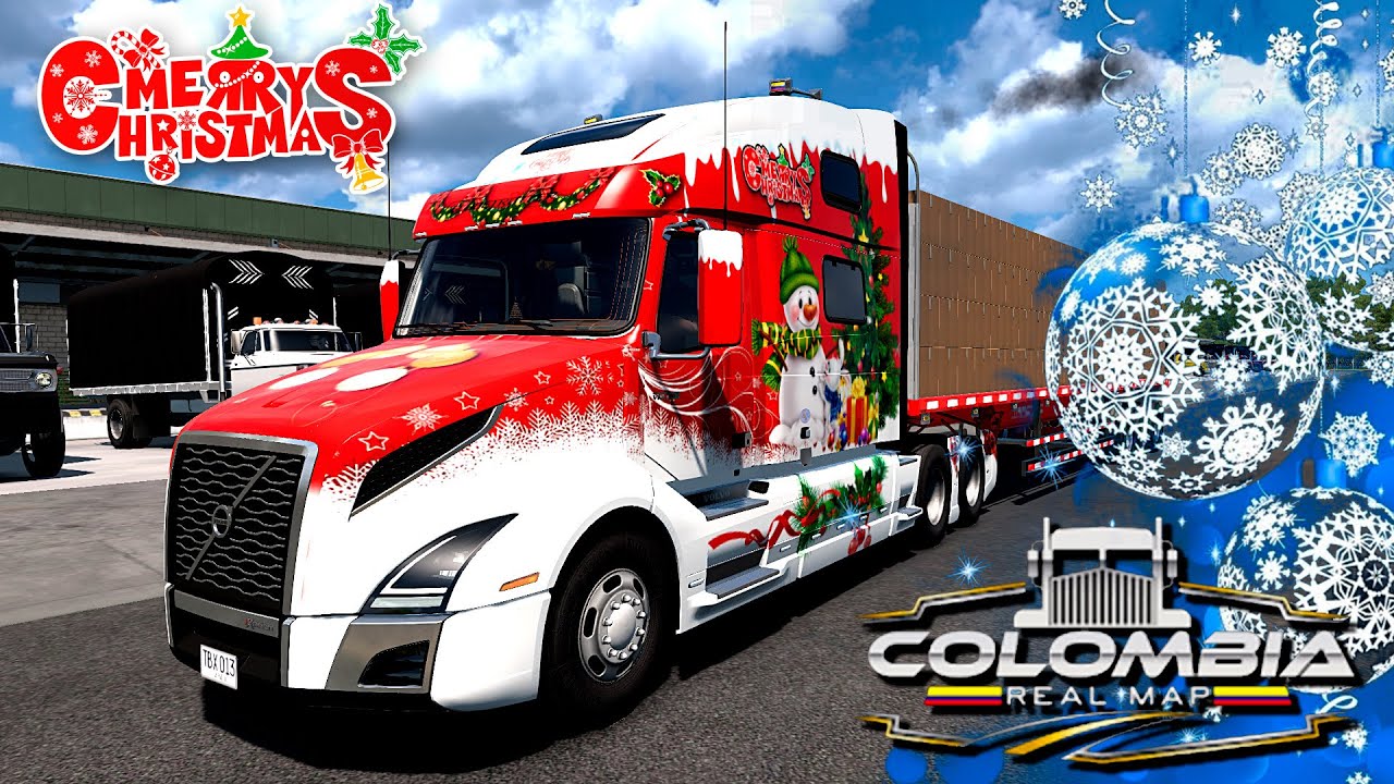 America Truck mapa Real Map