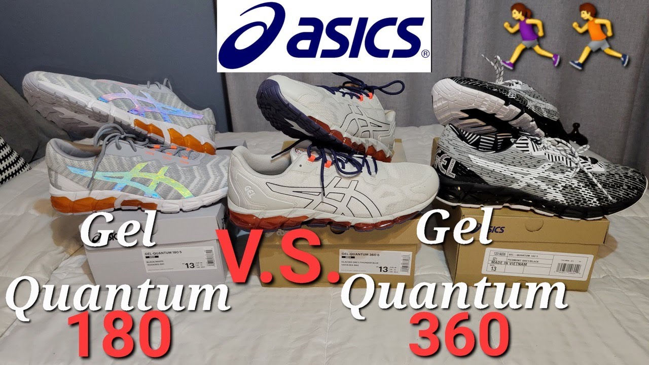 Compare Asics GEL Quantum 180 & 360 REVIEW  #Asics #Run #GelQuantum