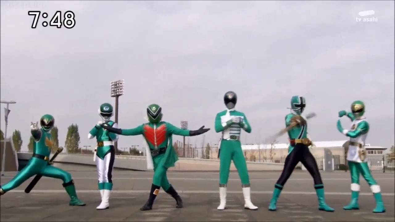 Gokaiger all green change(St. Patrick's Day special)