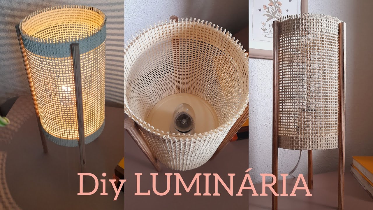 DIY Luminária criativa super fácil
