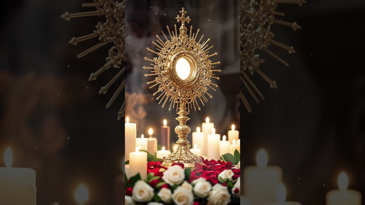 Five Minutes with Jesus in the Blessed Sacrament | Surrender Your Plans to Him