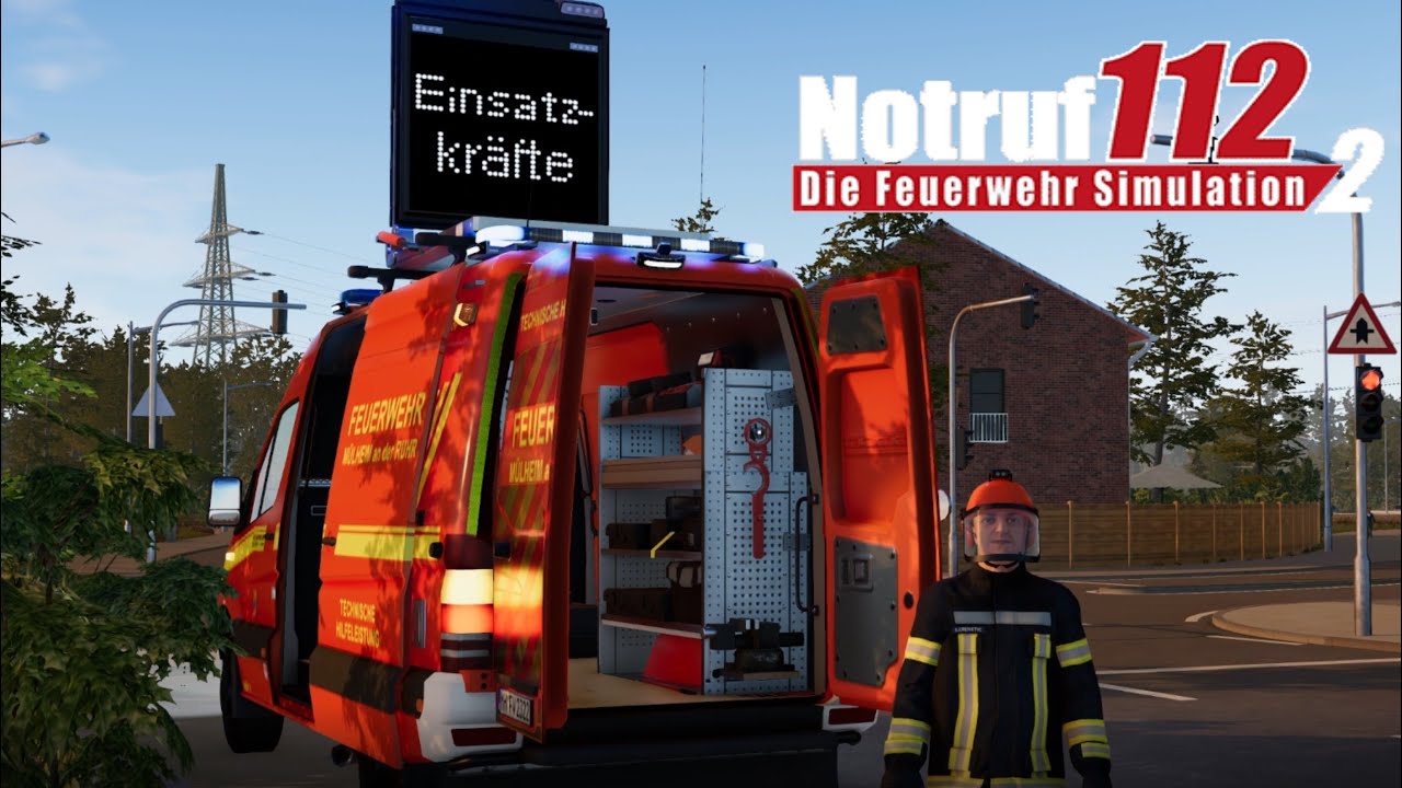 Notruf 112 [87] Technische Hilfeleistung f&uuml;r das KEF | Notruf 112 - Die Feuerwehr Simulation 2